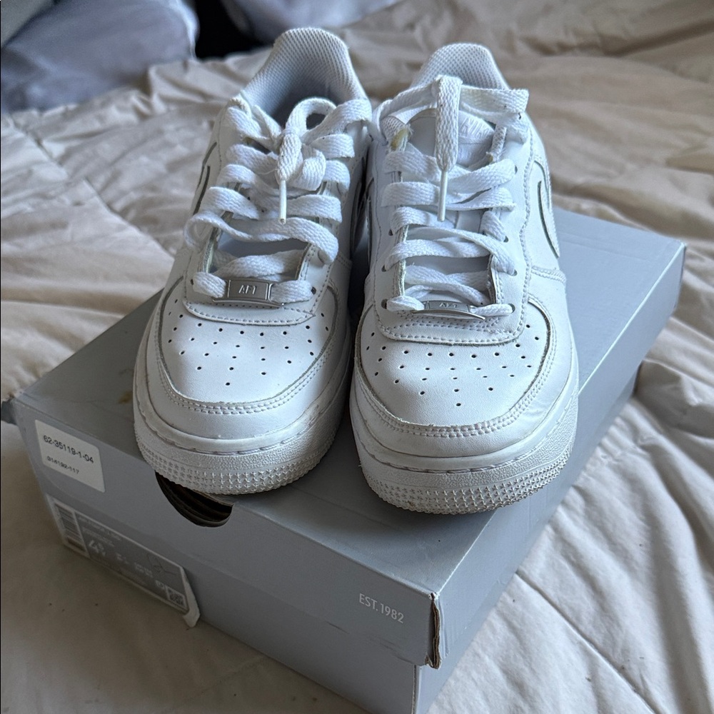 Nike White Air Forces. *worn a few times*